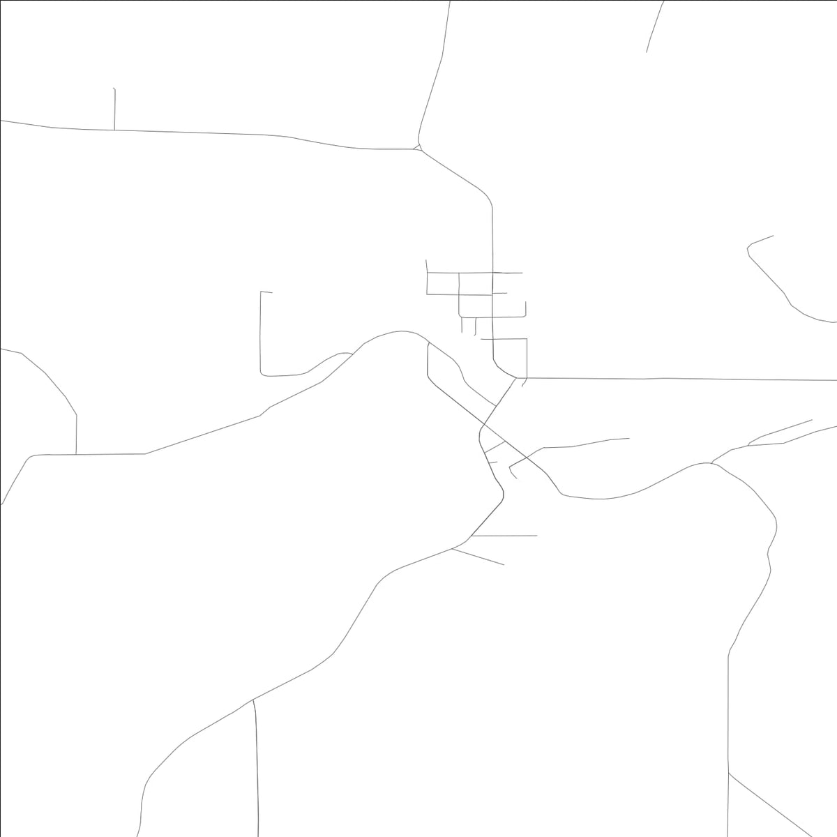 ROAD MAP OF WAVERLY, WASHINGTON BY MAPBAKES