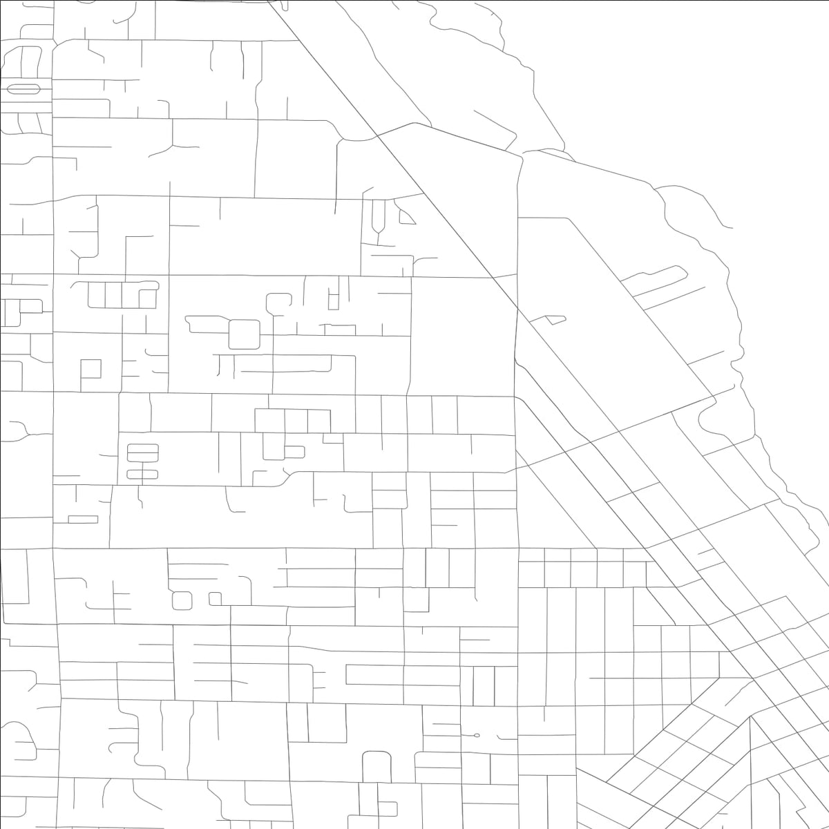 ROAD MAP OF WENATCHEE, WASHINGTON BY MAPBAKES