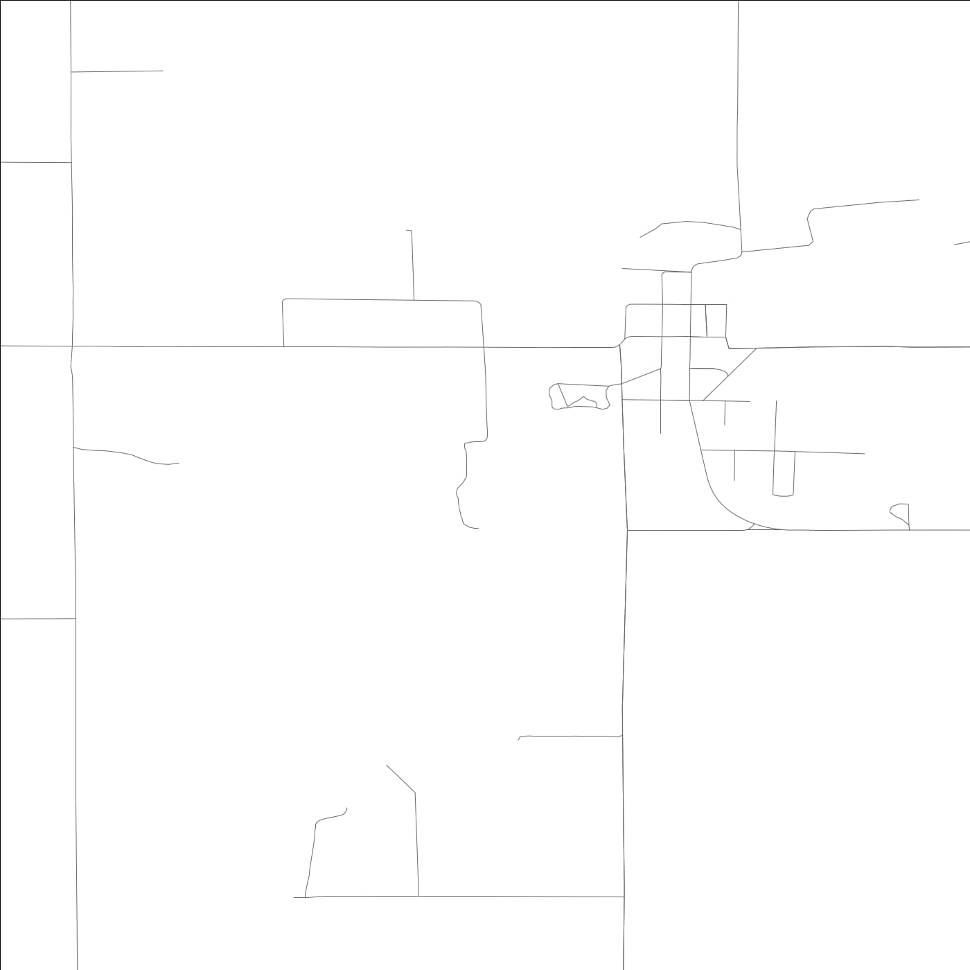 ROAD MAP OF WHITE SWAN, WASHINGTON BY MAPBAKES