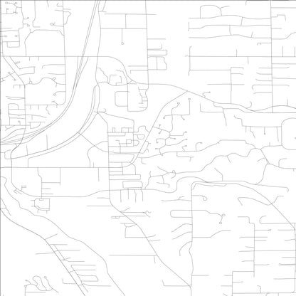 ROAD MAP OF WOODINVILLE, WASHINGTON BY MAPBAKES