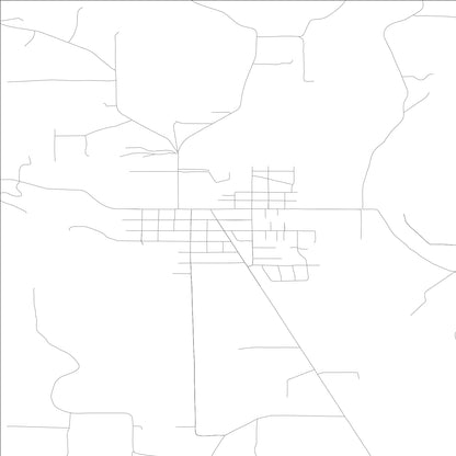 ROAD MAP OF YACOLT, WASHINGTON BY MAPBAKES