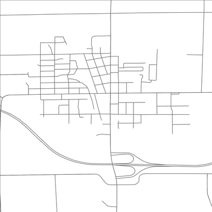 ROAD MAP OF ABBOTSFORD, WISCONSIN BY MAPBAKES