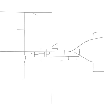 ROAD MAP OF ALMA CENTER, WISCONSIN BY MAPBAKES