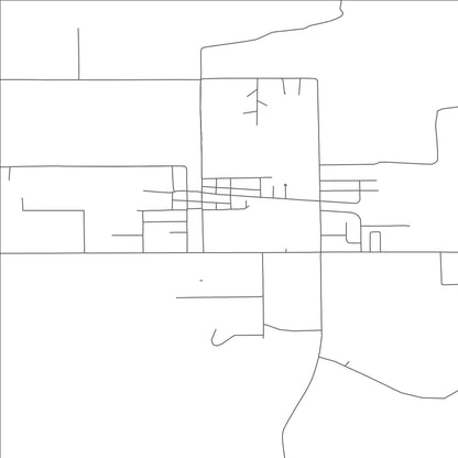 ROAD MAP OF ARENA, WISCONSIN BY MAPBAKES