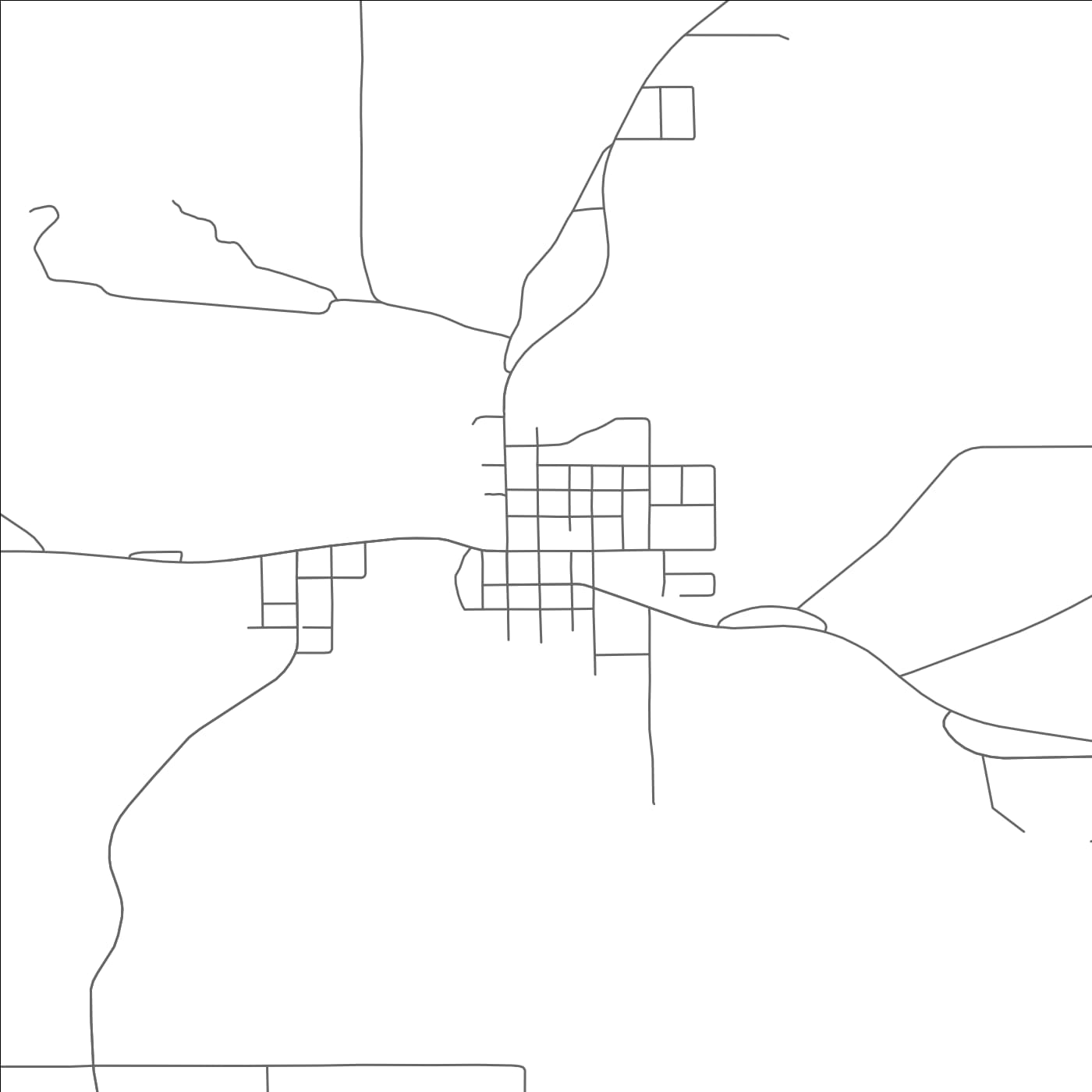 ROAD MAP OF ARGYLE, WISCONSIN BY MAPBAKES