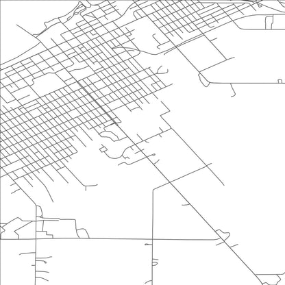 ROAD MAP OF ASHLAND, WISCONSIN BY MAPBAKES