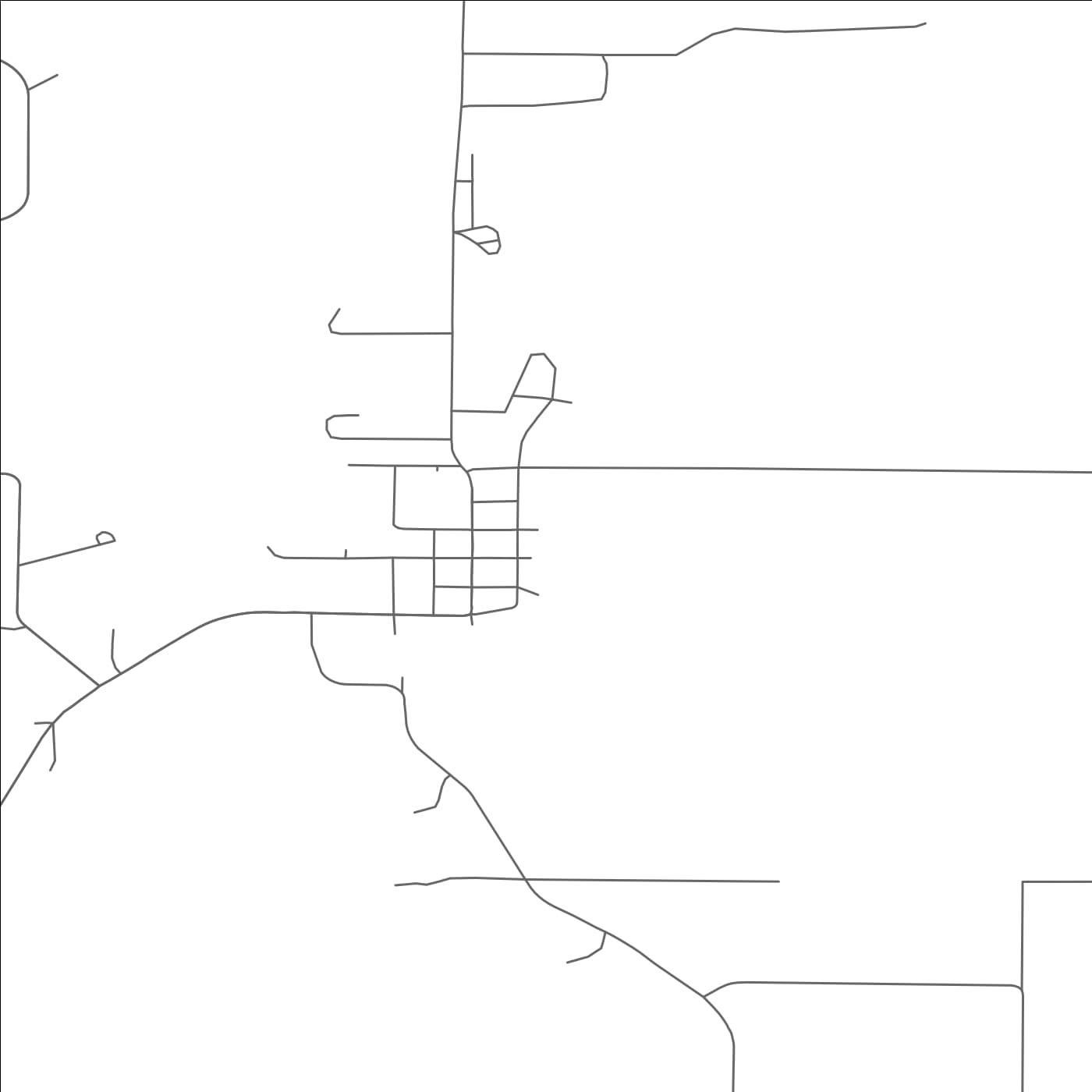 ROAD MAP OF BABCOCK, WISCONSIN BY MAPBAKES