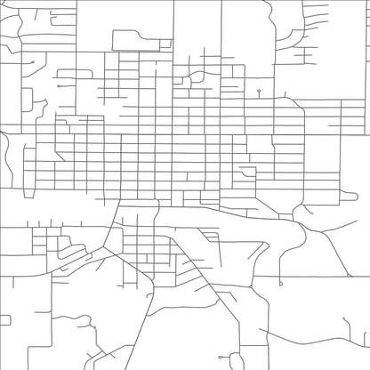 ROAD MAP OF BARABOO, WISCONSIN BY MAPBAKES