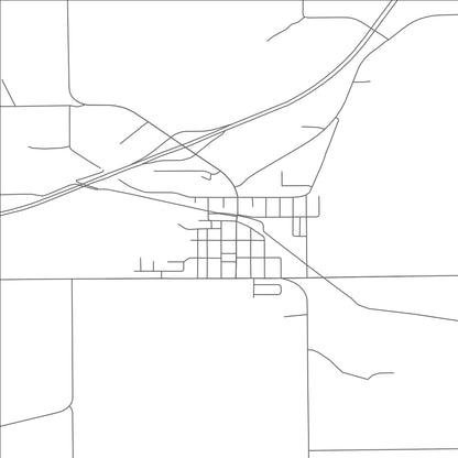 ROAD MAP OF BELMONT, WISCONSIN BY MAPBAKES