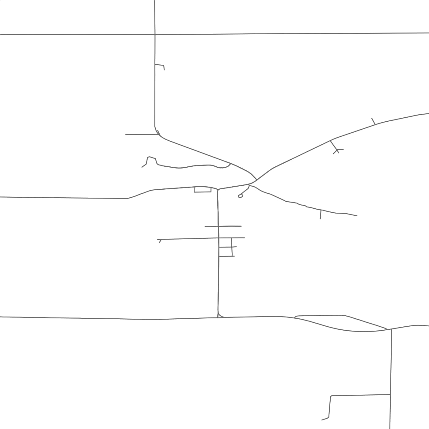 ROAD MAP OF BIG FALLS, WISCONSIN BY MAPBAKES