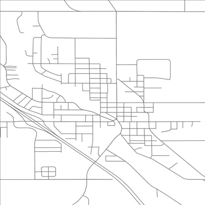 ROAD MAP OF BLOOMER, WISCONSIN BY MAPBAKES