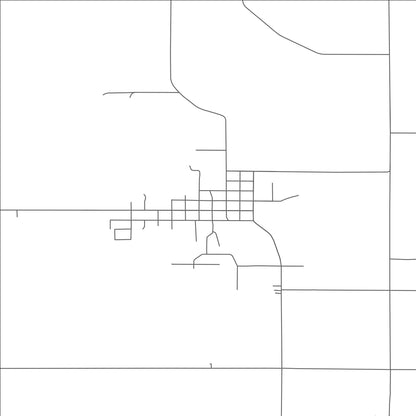 ROAD MAP OF BRANDON, WISCONSIN BY MAPBAKES