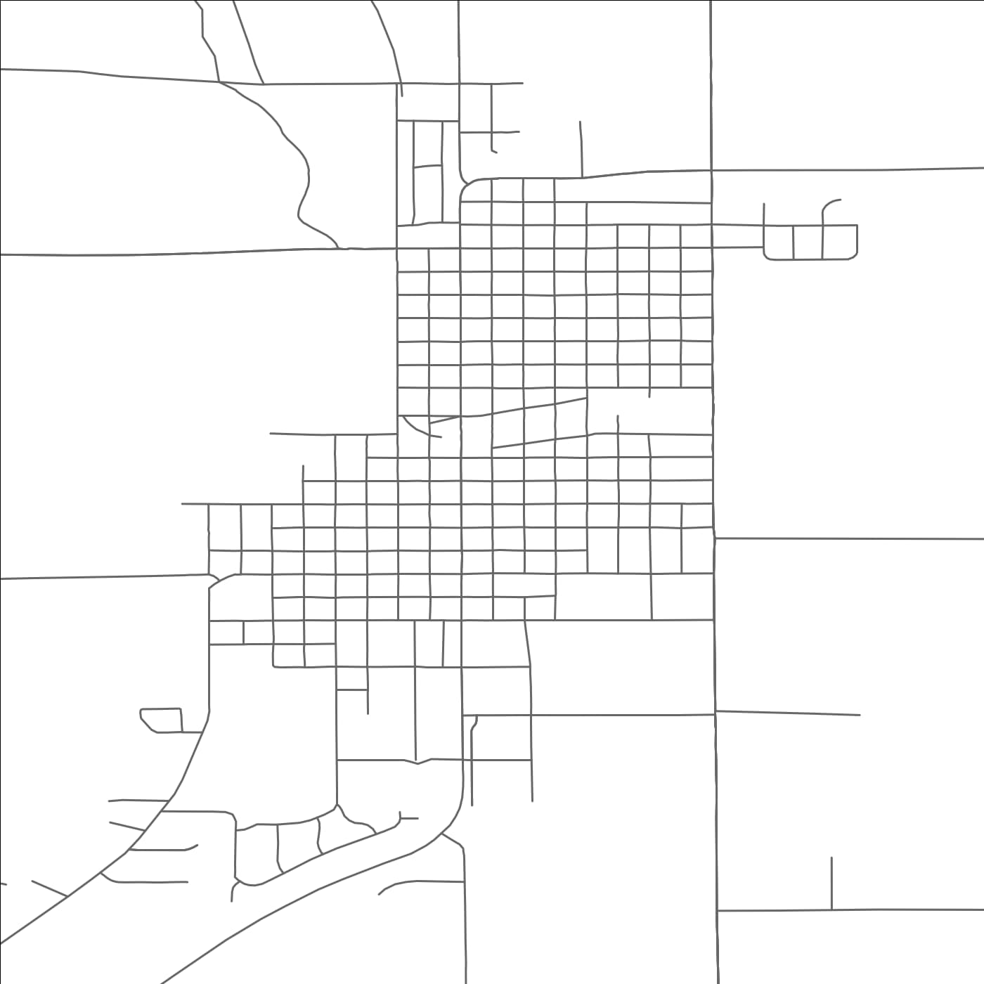 ROAD MAP OF BRODHEAD, WISCONSIN BY MAPBAKES