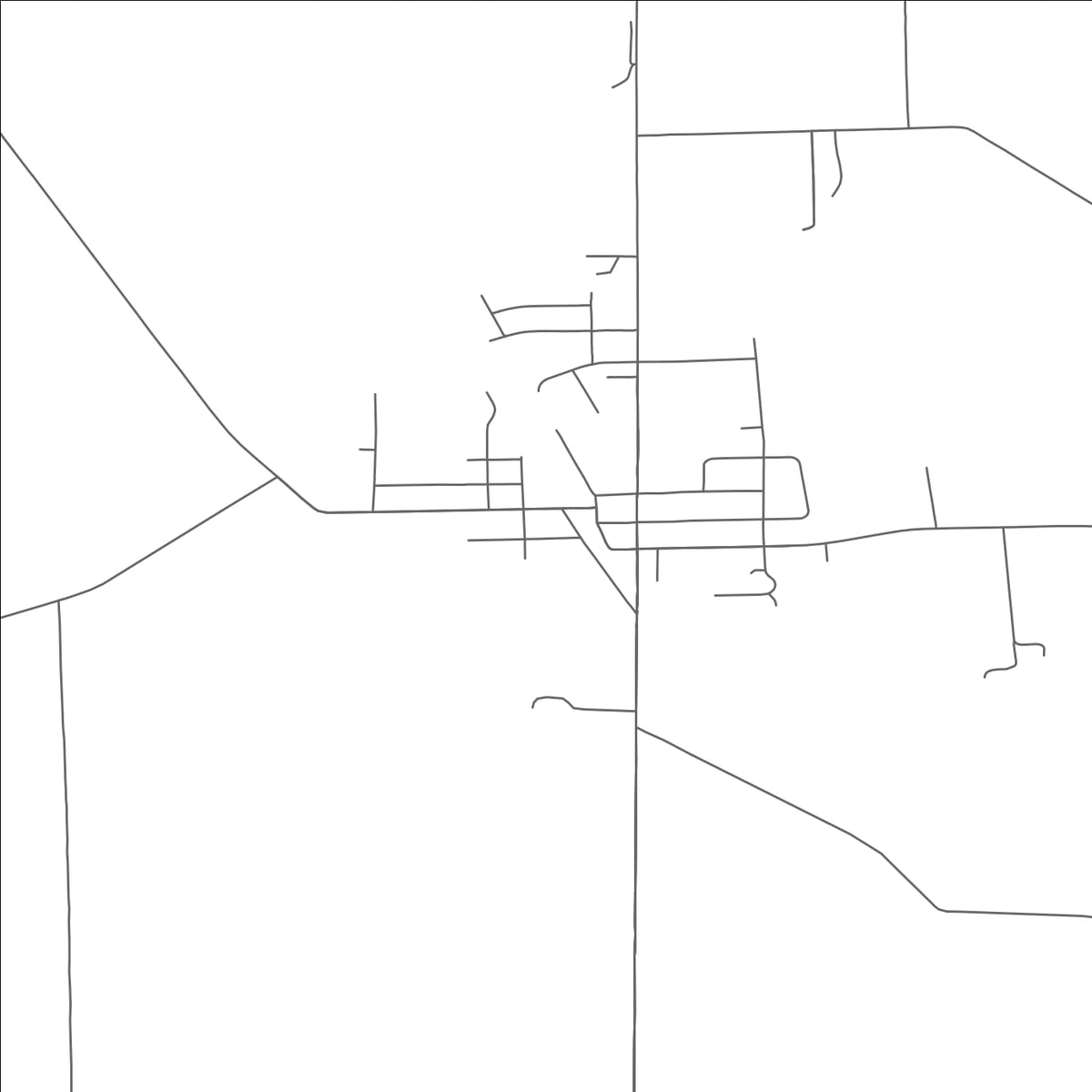 ROAD MAP OF BROOKLYN, WISCONSIN BY MAPBAKES