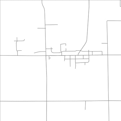 ROAD MAP OF BROWNSVILLE, WISCONSIN BY MAPBAKES