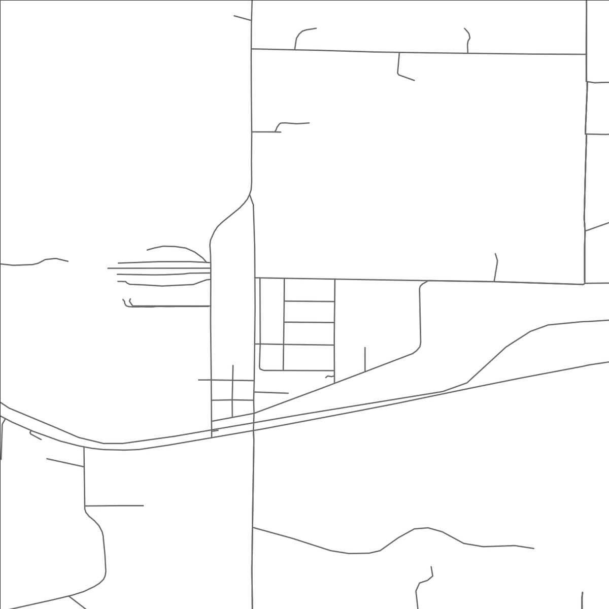 ROAD MAP OF BRULE, WISCONSIN BY MAPBAKES