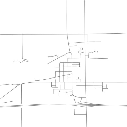 ROAD MAP OF CADOTT, WISCONSIN BY MAPBAKES