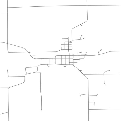 ROAD MAP OF CAMBRIA, WISCONSIN BY MAPBAKES