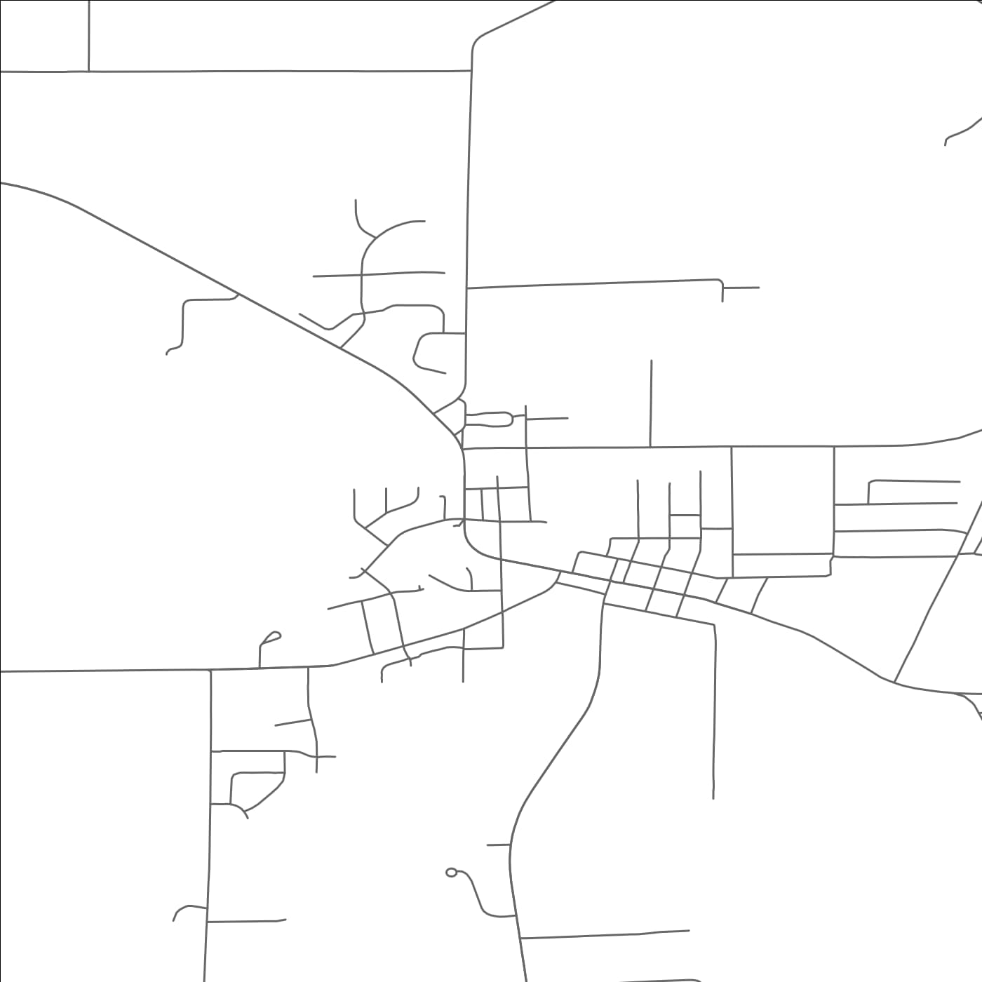 ROAD MAP OF CAMBRIDGE, WISCONSIN BY MAPBAKES