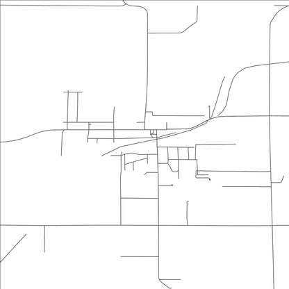 ROAD MAP OF CASCO, WISCONSIN BY MAPBAKES