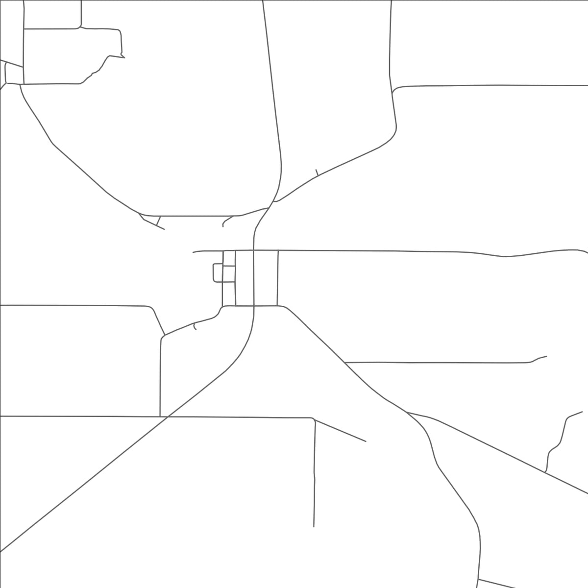ROAD MAP OF CATARACT, WISCONSIN BY MAPBAKES