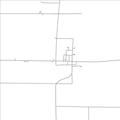 ROAD MAP OF CATAWBA, WISCONSIN BY MAPBAKES