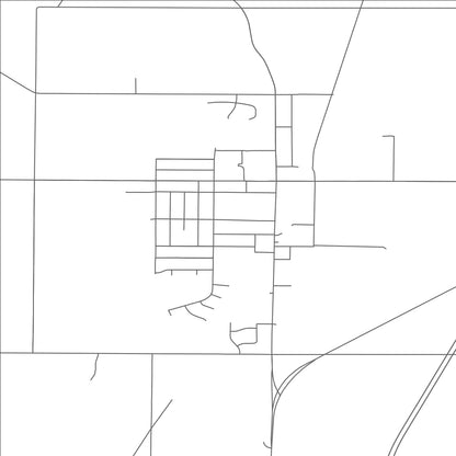 ROAD MAP OF CEDAR GROVE, WISCONSIN BY MAPBAKES