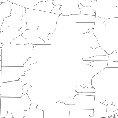 ROAD MAP OF CHENEQUA, WISCONSIN BY MAPBAKES