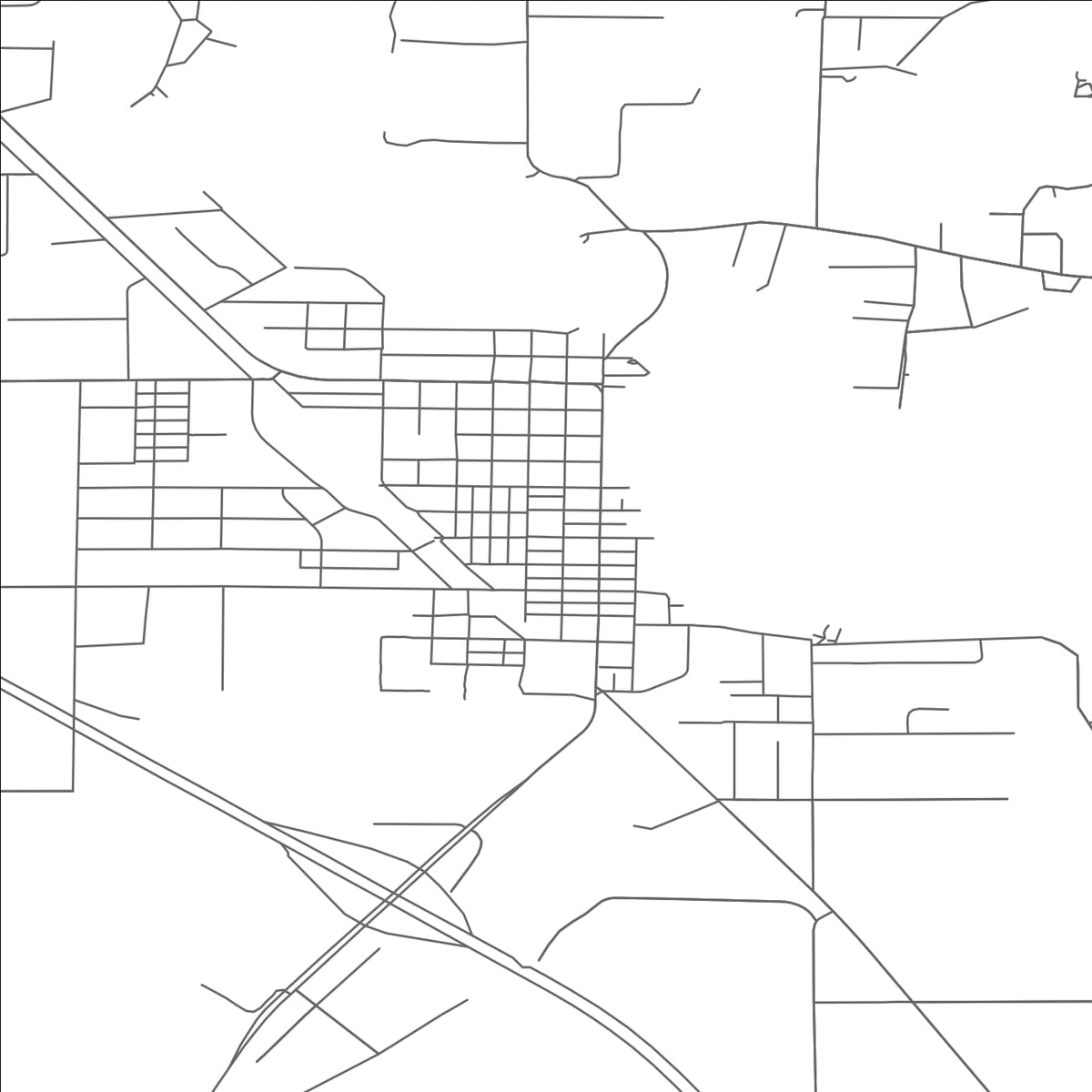 ROAD MAP OF CHETEK, WISCONSIN BY MAPBAKES