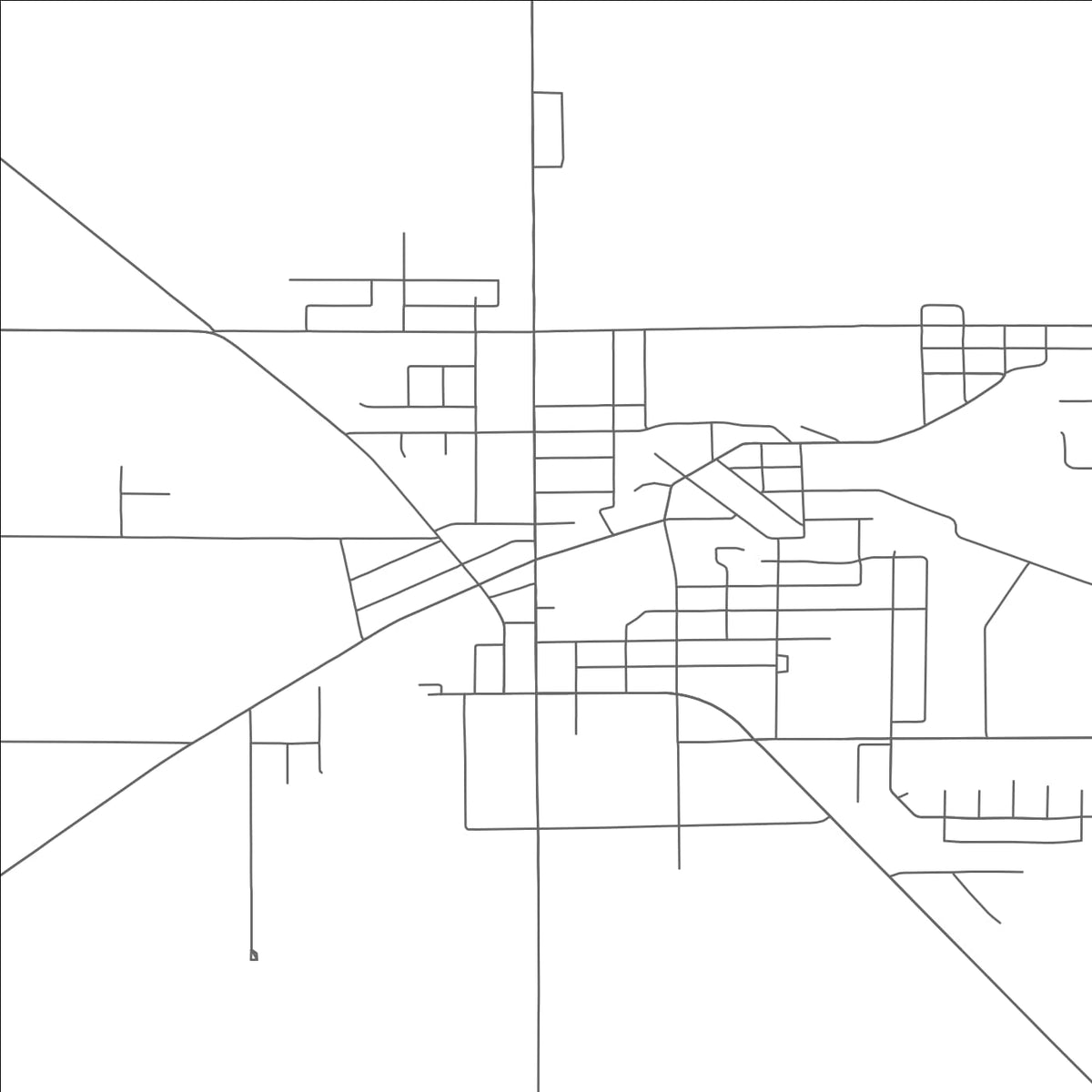 ROAD MAP OF CHILTON, WISCONSIN BY MAPBAKES