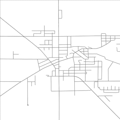 ROAD MAP OF CHILTON, WISCONSIN BY MAPBAKES