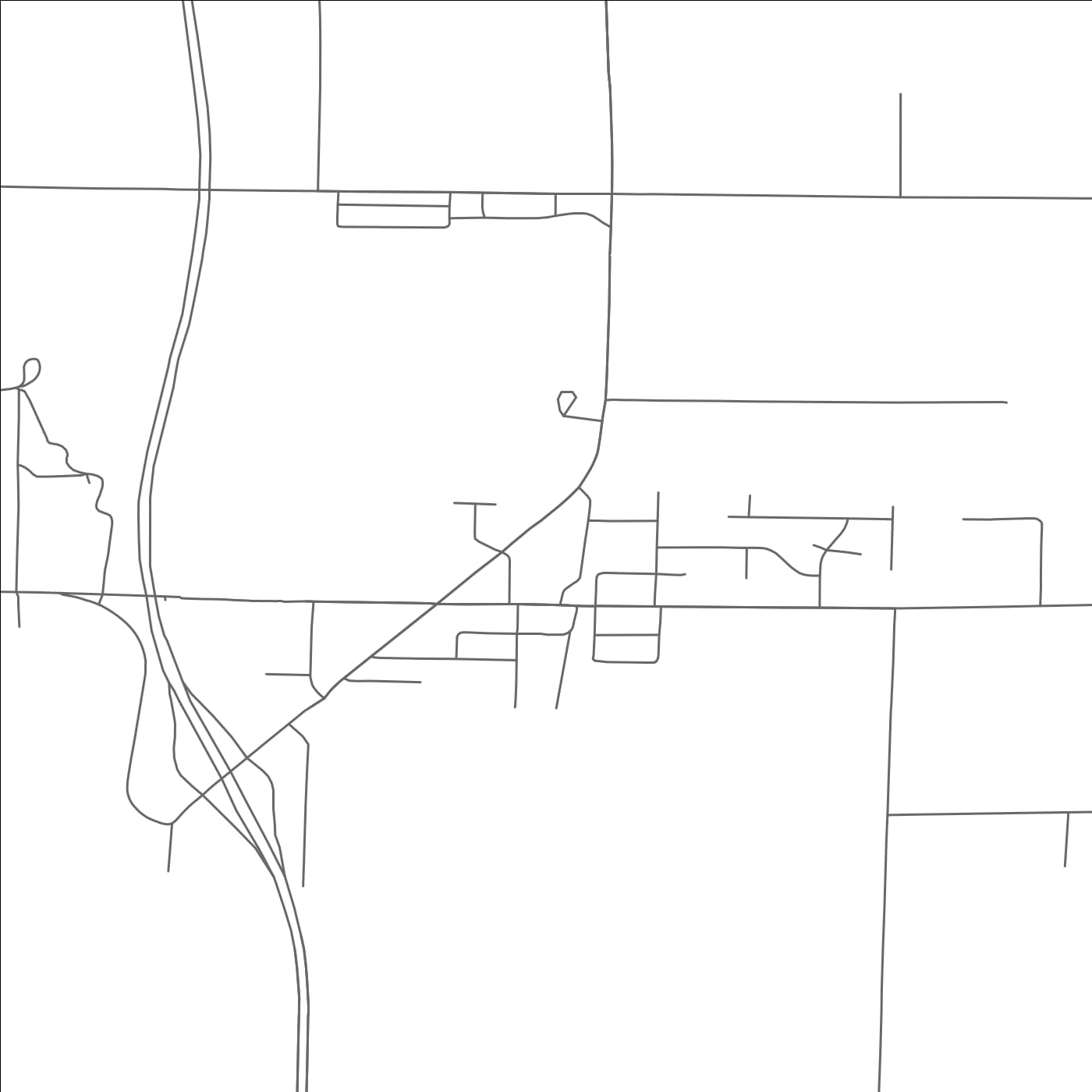 ROAD MAP OF COLEMAN, WISCONSIN BY MAPBAKES