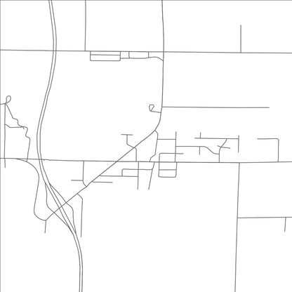 ROAD MAP OF COLEMAN, WISCONSIN BY MAPBAKES