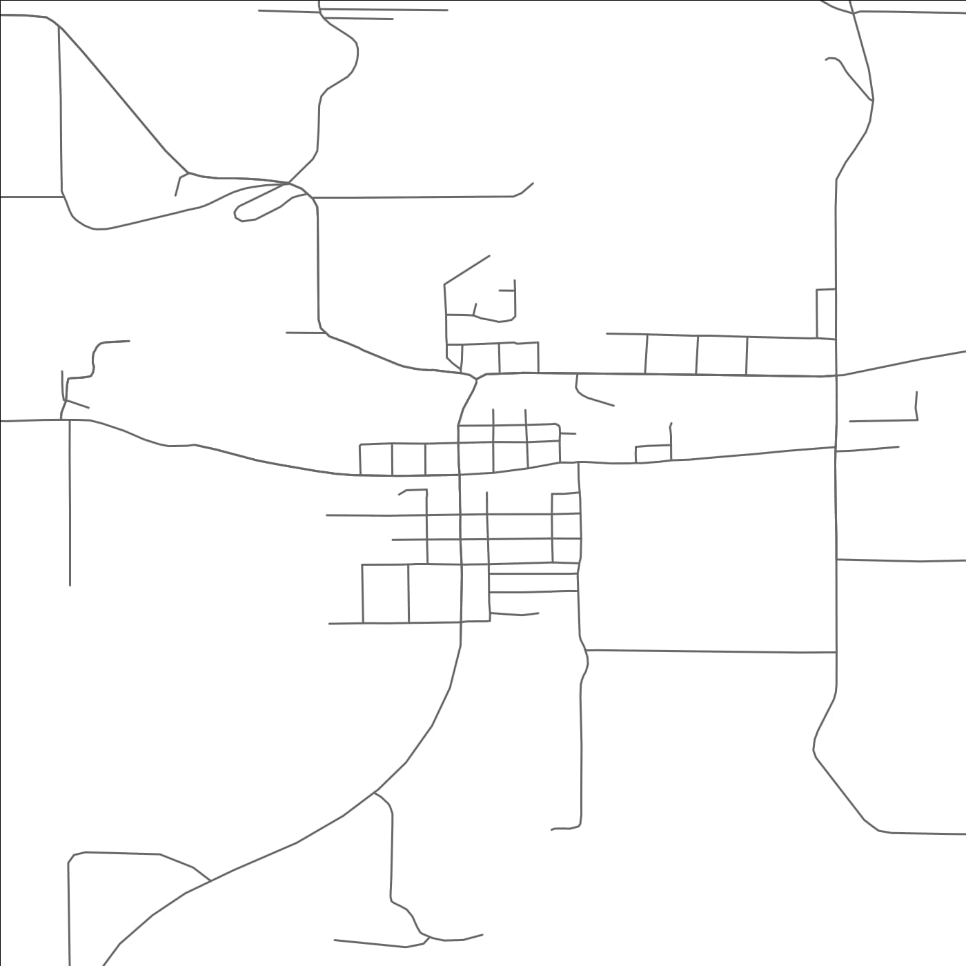 ROAD MAP OF COLFAX, WISCONSIN BY MAPBAKES