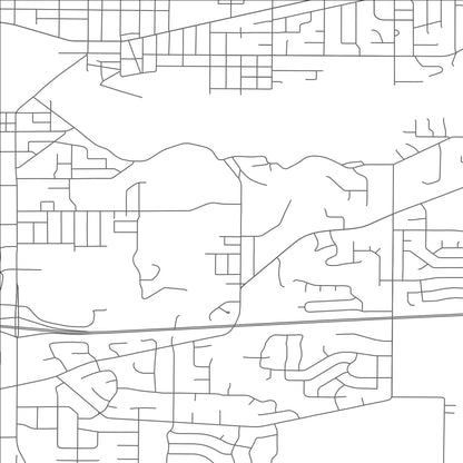 ROAD MAP OF COMBINED LOCKS, WISCONSIN BY MAPBAKES