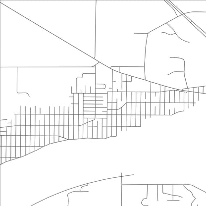 ROAD MAP OF COMO, WISCONSIN BY MAPBAKES