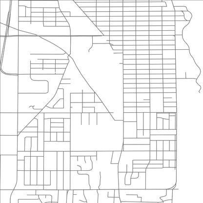 ROAD MAP OF CUDAHY, WISCONSIN BY MAPBAKES