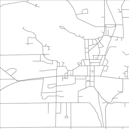 ROAD MAP OF CUMBERLAND, WISCONSIN BY MAPBAKES