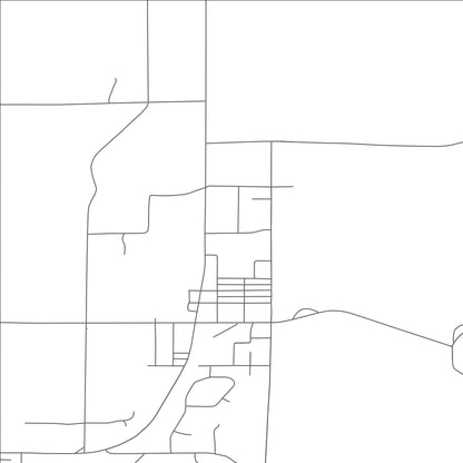 ROAD MAP OF DRESSER, WISCONSIN BY MAPBAKES