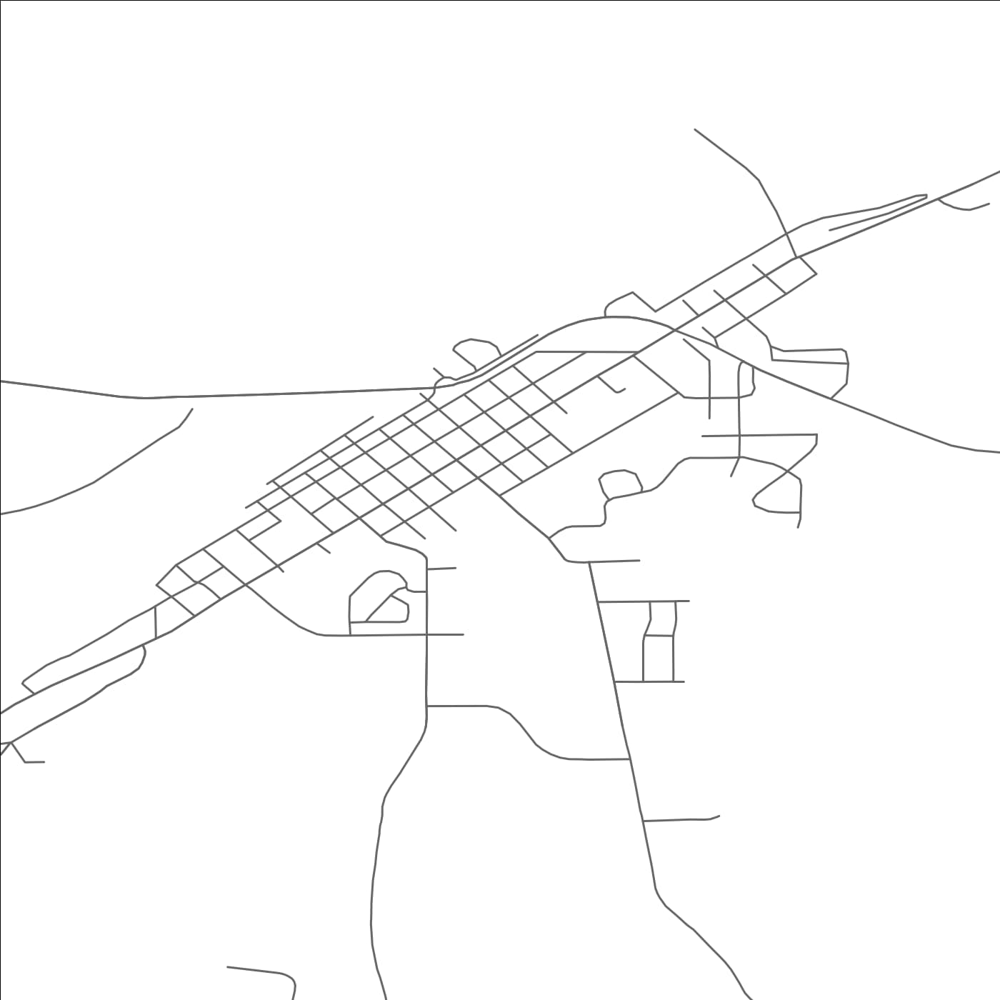 ROAD MAP OF DURAND, WISCONSIN BY MAPBAKES