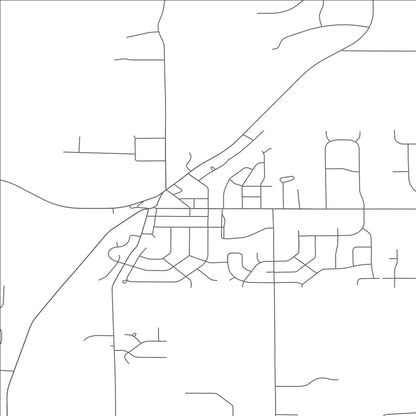 ROAD MAP OF EAGLE LAKE, WISCONSIN BY MAPBAKES