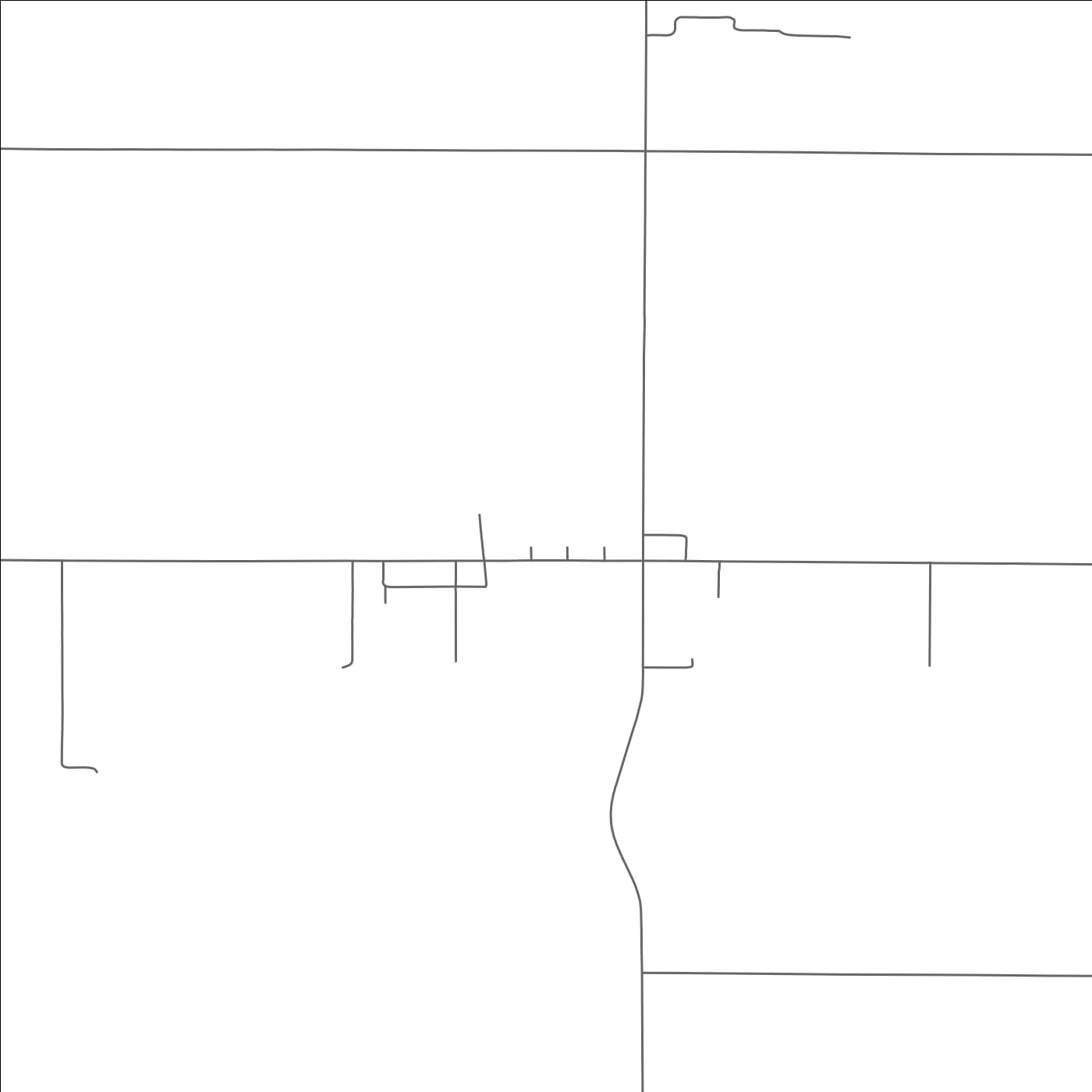 ROAD MAP OF ELDERON, WISCONSIN BY MAPBAKES