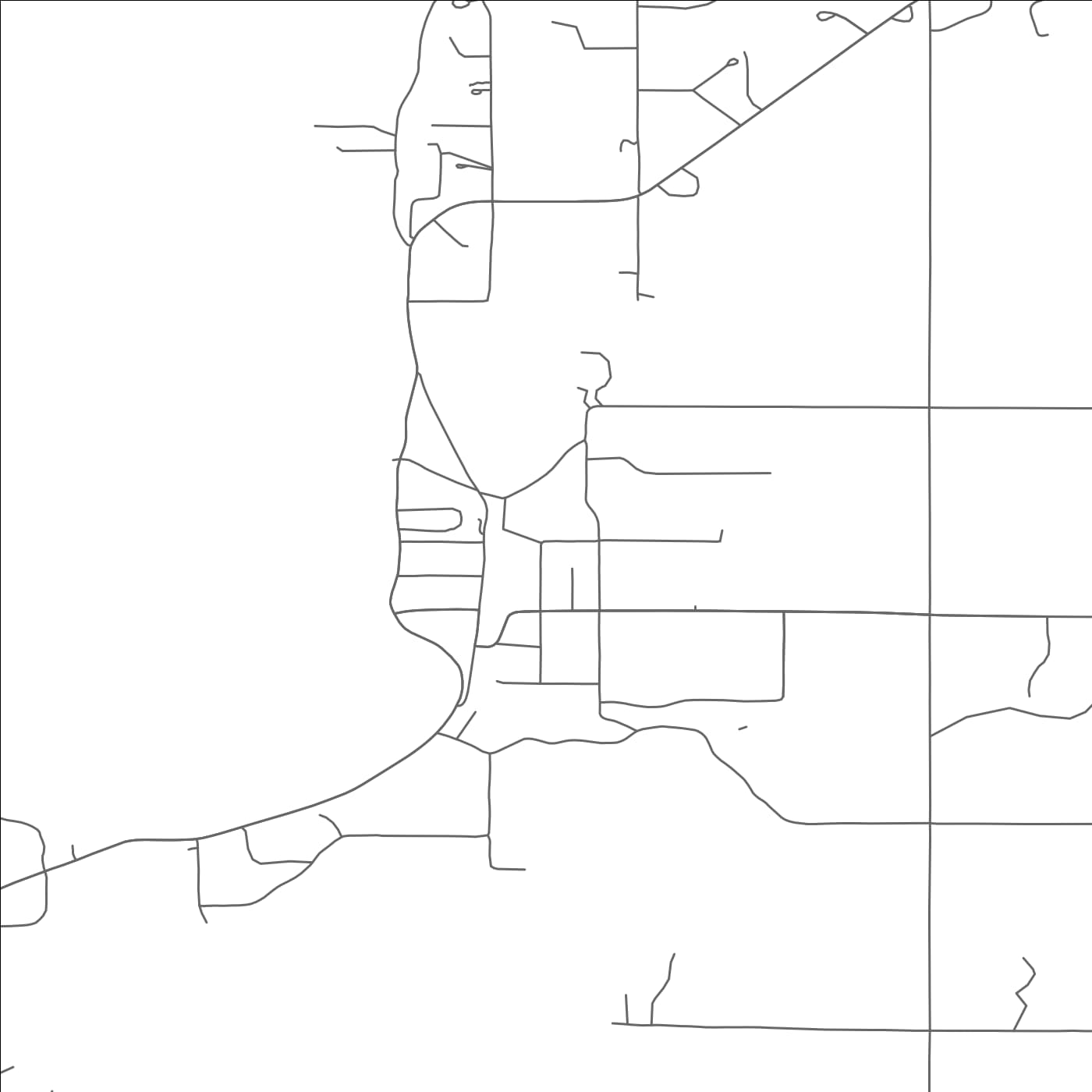 ROAD MAP OF EPHRAIM, WISCONSIN BY MAPBAKES