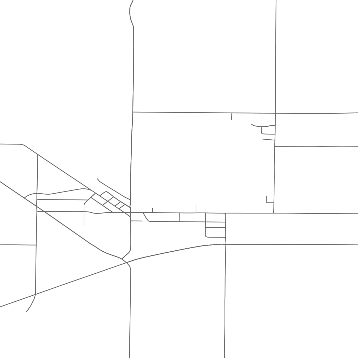 ROAD MAP OF FAIRCHILD, WISCONSIN BY MAPBAKES