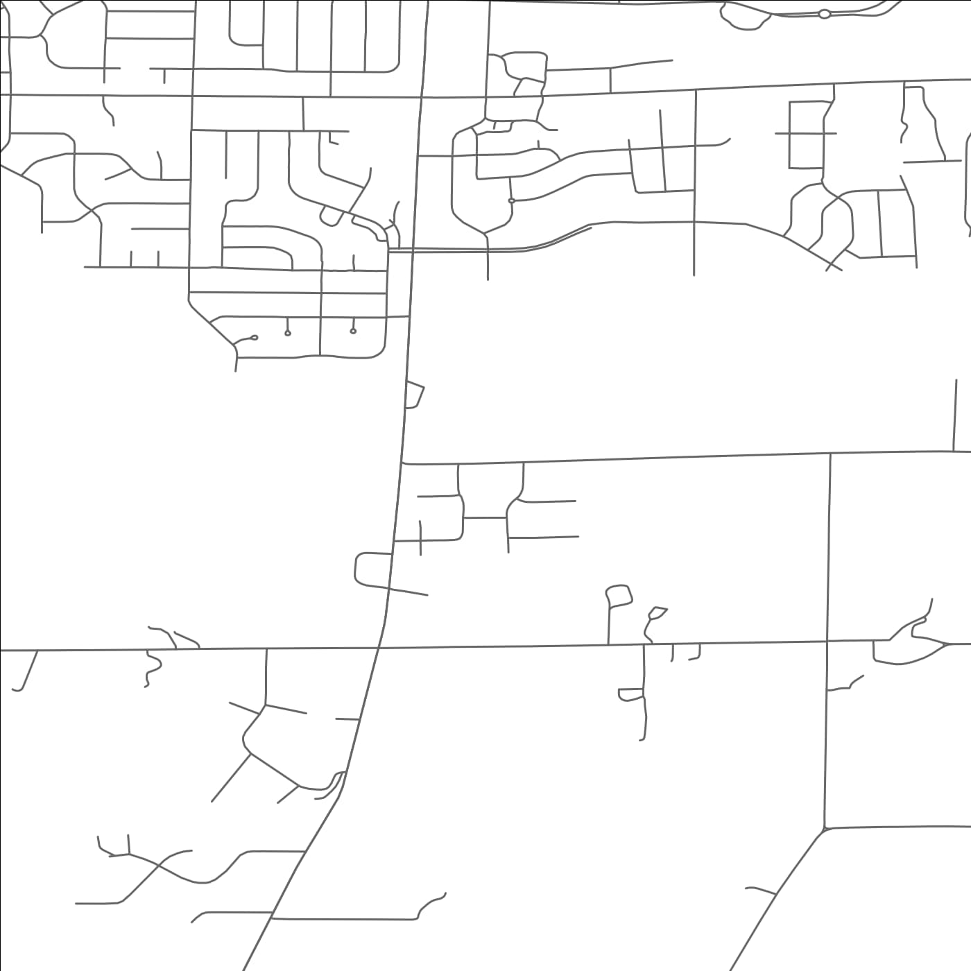 ROAD MAP OF FITCHBURG, WISCONSIN BY MAPBAKES