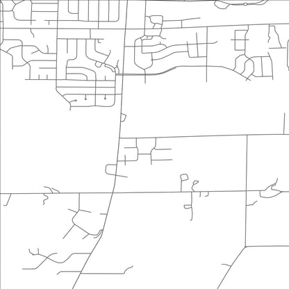 ROAD MAP OF FITCHBURG, WISCONSIN BY MAPBAKES