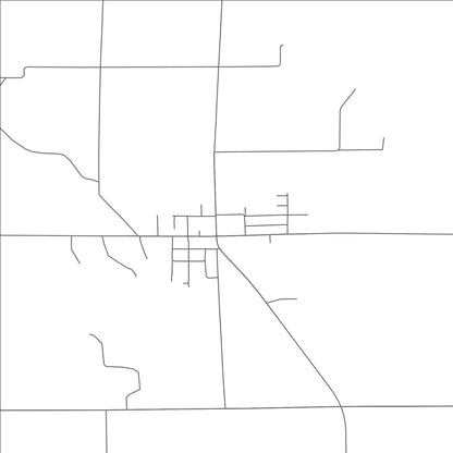 ROAD MAP OF FORESTVILLE, WISCONSIN BY MAPBAKES