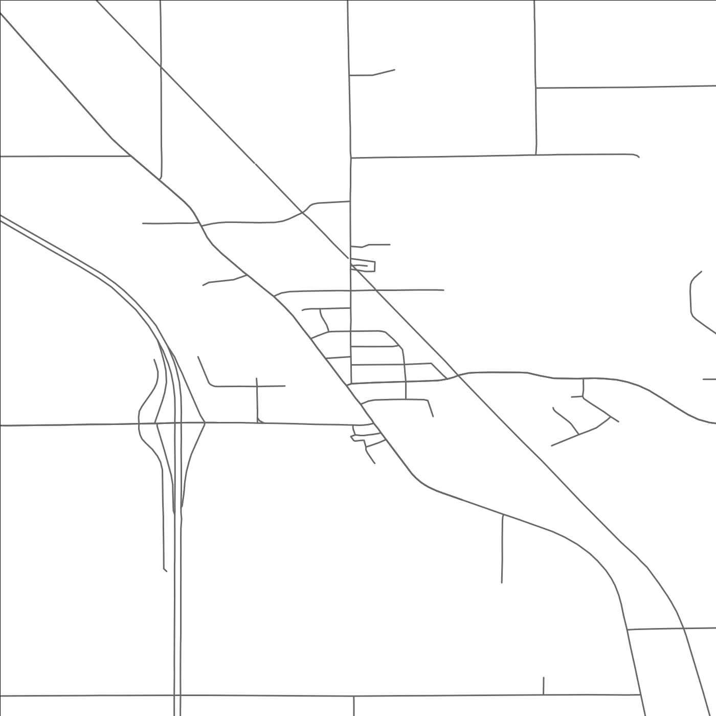 ROAD MAP OF FRANCIS CREEK, WISCONSIN BY MAPBAKES