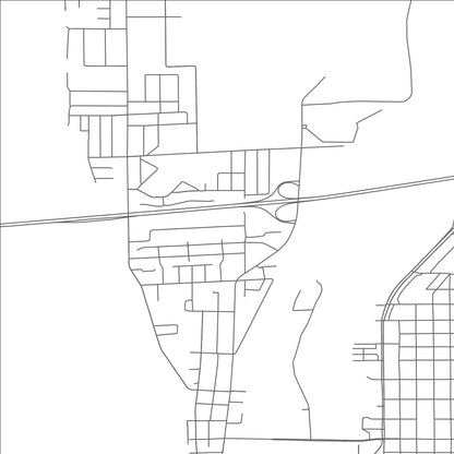 ROAD MAP OF FRENCH ISLAND, WISCONSIN BY MAPBAKES