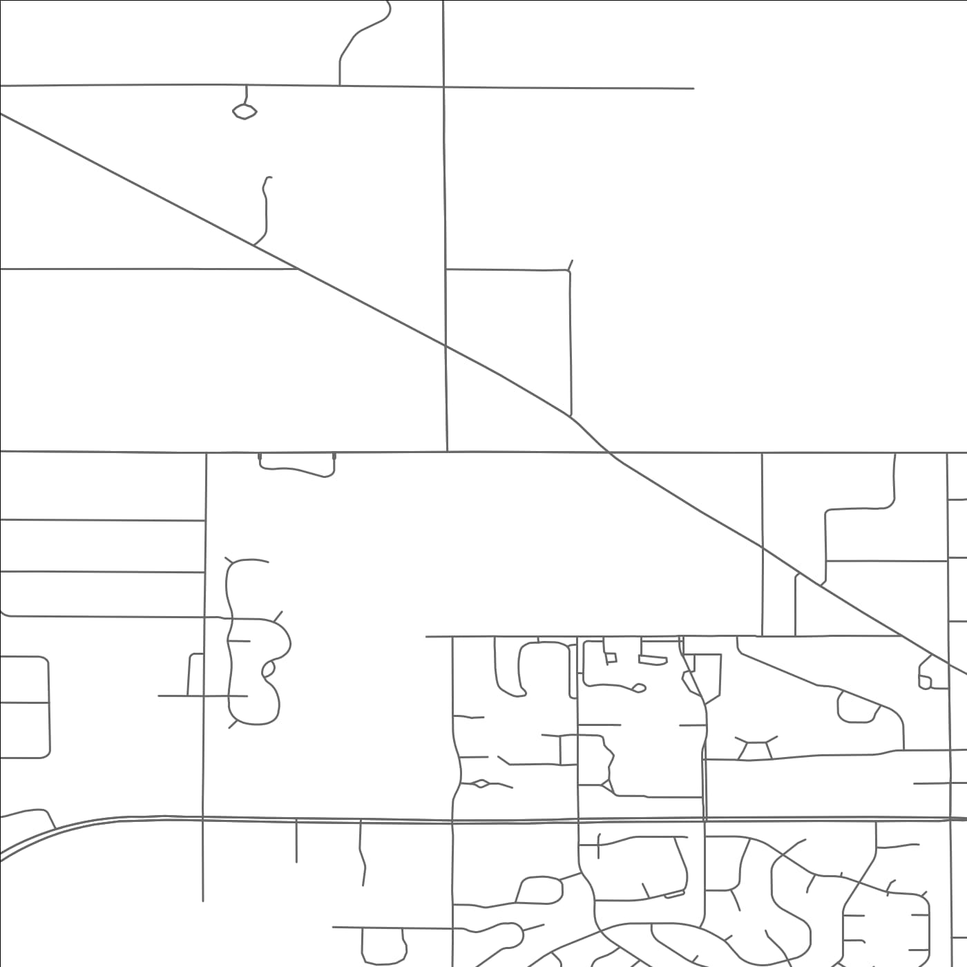 ROAD MAP OF GERMANTOWN, WISCONSIN BY MAPBAKES